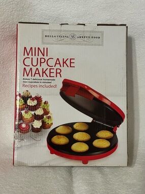 Abella Red Mini Cupcake Maker